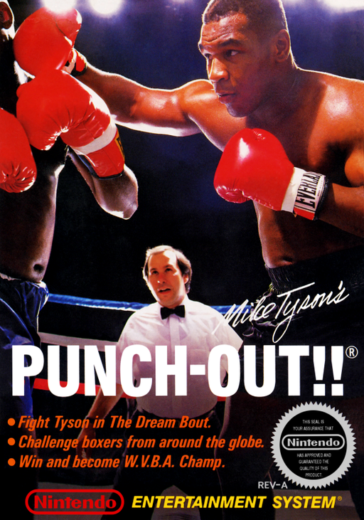Mike Tyson's Punch-Out!! (Japan, USA) box art